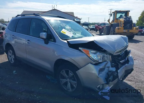 2016 Subaru Forester 2.5I Premium из США, поврежденный, VIN JF2SJADC5GH420298